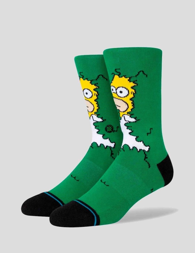 Calcetines STANCE homer socks green